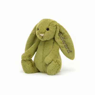 Jellycat Bashful Moss Konijn Medium | JY7589602